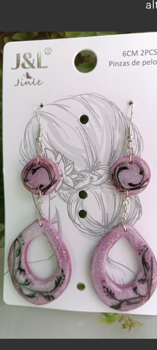 Pendientes J&L Florales