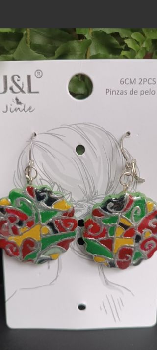 Pendientes J&L Florales