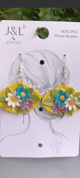 Pendientes J&L Florales