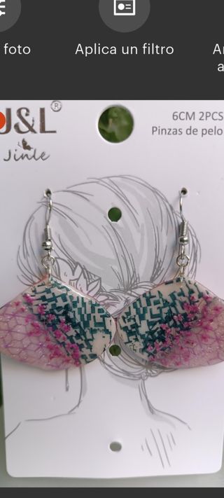 Pendientes J&L Florales