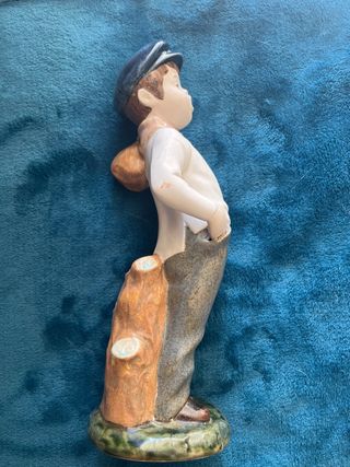 Figura porcelana niño Ana REX Valenc vintage