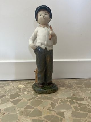 Figura porcelana niño Ana REX Valenc vintage