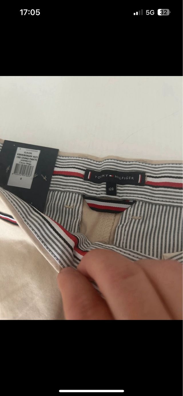 Pantaloni Tommy bambino nuovi