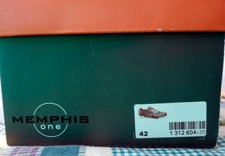 Zapatos casual Memphis One Talla 42 Negros