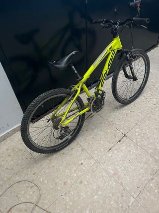 Bicicleta Convor 24 Amarilla