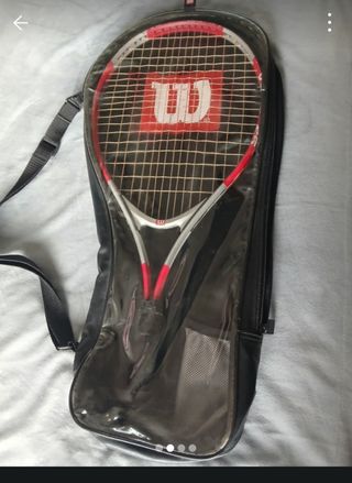 Raqueta Wilson con funda