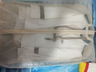 Traje Comunión Niño Blanco y Dorado