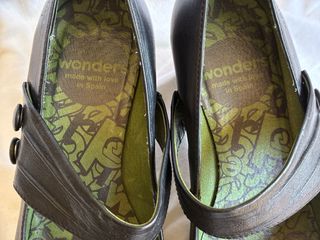 Zapatos Wonders Negros Talla 38