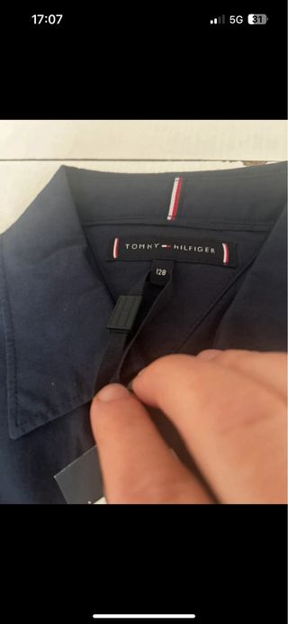 Camicia Tommy Hilfiger bambino 128 cm nuova