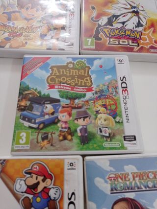 Lote 5 Videojuegos Nintendo 3DS