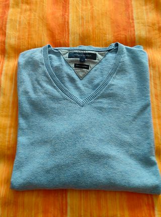 Jersey Tommy Hilfiger Azul Claro Talla L