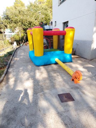 Castillo inflable 200x200x1.60 con aire