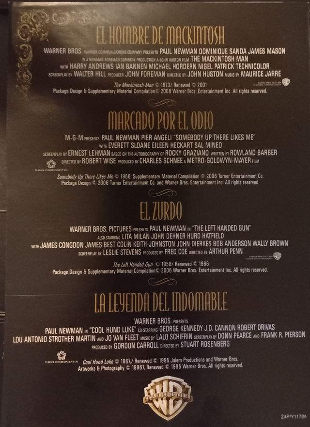 DVD Colección Paul Newman Edición Limitada