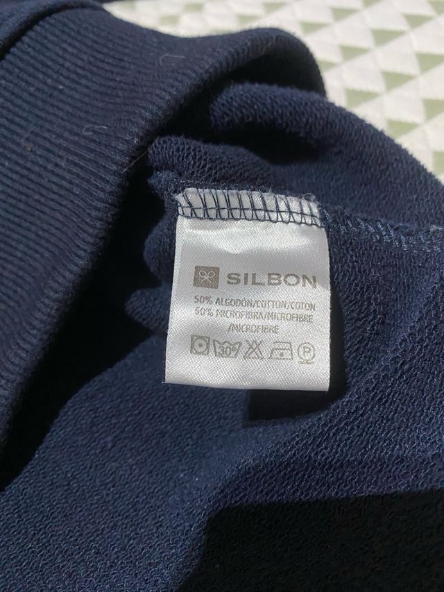 Sudadera Silbon Hombre Azul Verde Rojo