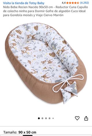 Nido Bebe Reductor Cuna 90x50cm