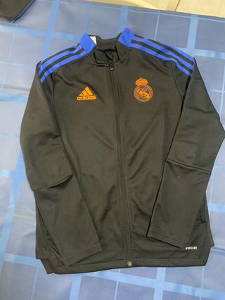 Chándal Adidas Real Madrid Negro y Azul