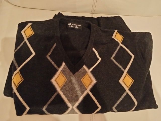 Maglione IL GRANCHIO lana vergine 