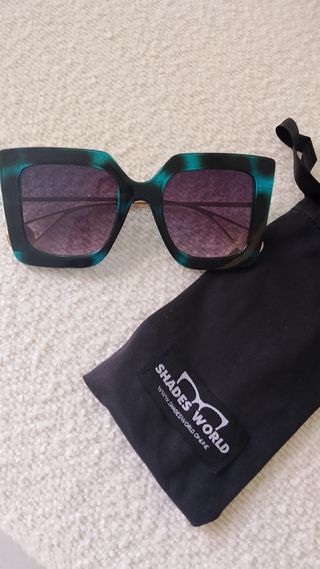 Gafas de Sol Mujer Morado y Turquesa