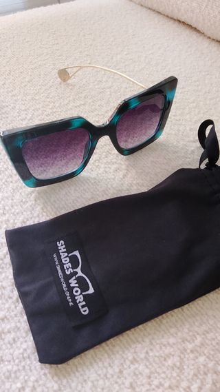 Gafas de Sol Mujer Morado y Turquesa