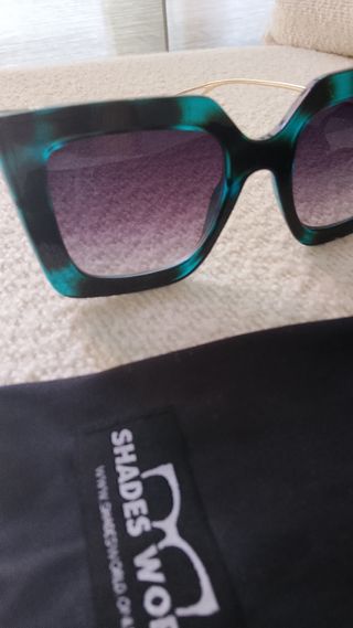 Gafas de Sol Mujer Morado y Turquesa