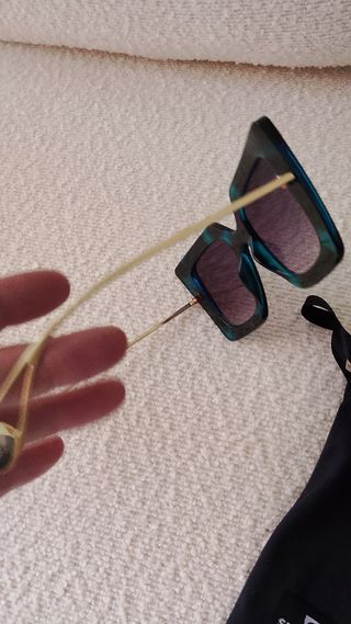 Gafas de Sol Mujer Morado y Turquesa