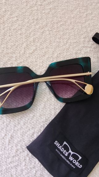 Gafas de Sol Mujer Morado y Turquesa