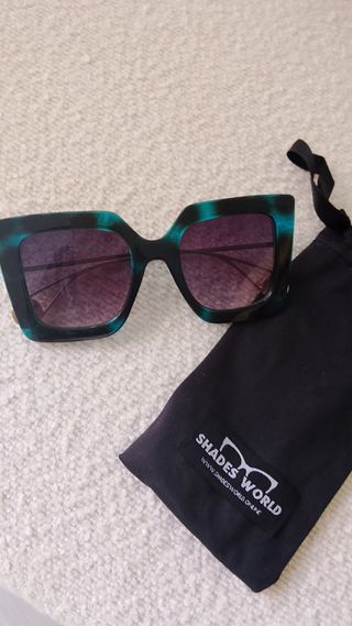 Gafas de Sol Mujer Morado y Turquesa