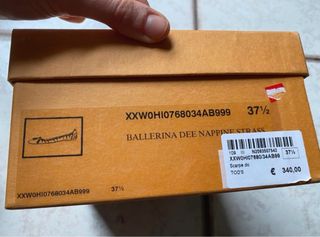 Ballerine TOD'S nere con nappine e strass