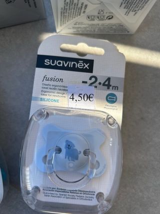 Pack Bebé Suavinex: Biberón y Portachupetes