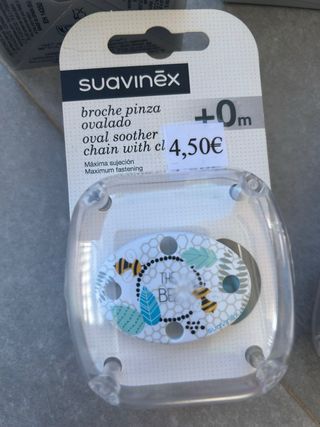 Pack Bebé Suavinex: Biberón y Portachupetes