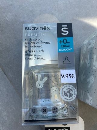 Pack Bebé Suavinex: Biberón y Portachupetes