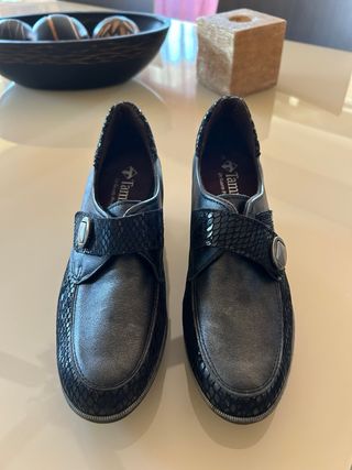 Zapatos mujer Tamícus (Pies delicados) T-36 Negro 
