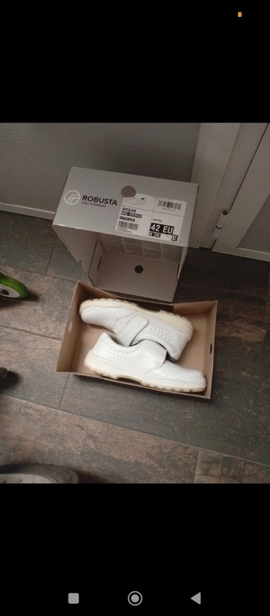 Zapatos Robusta Talla 42 Blancos