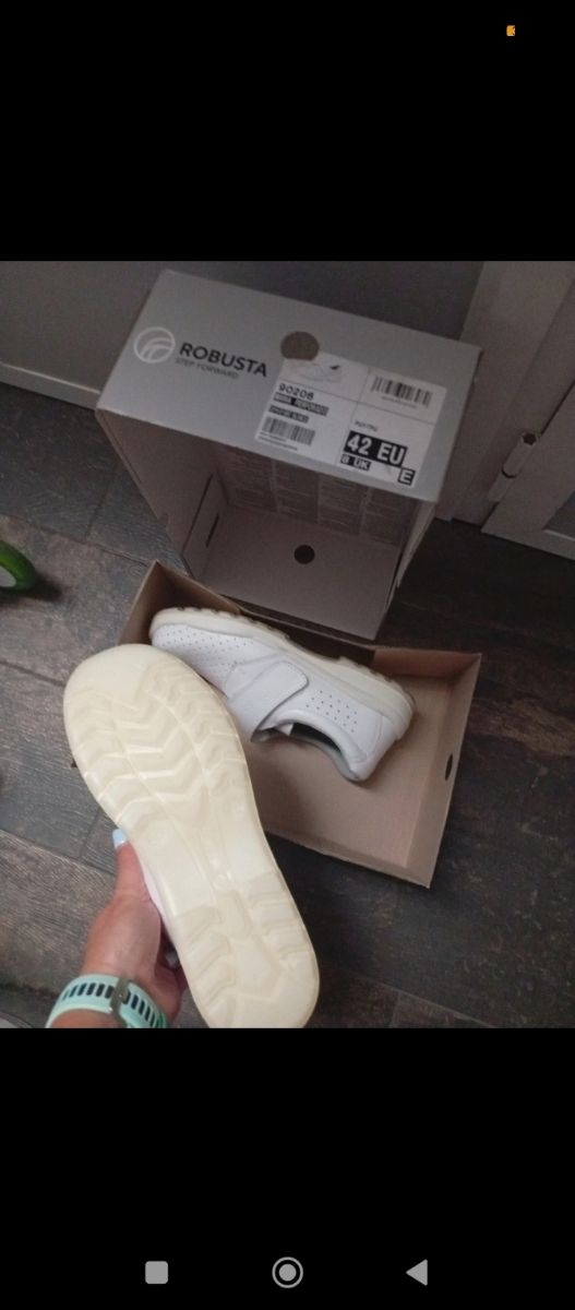 Zapatos Robusta Talla 42 Blancos