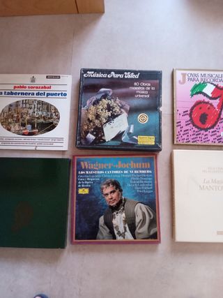 Lote Vinilos Clásica, Latina y Compilatorios