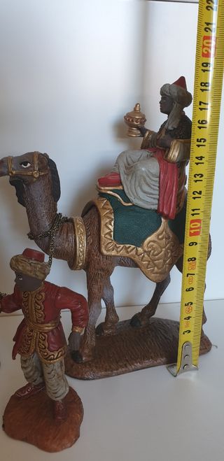 Figuras Reyes Magos y Pajes grandes