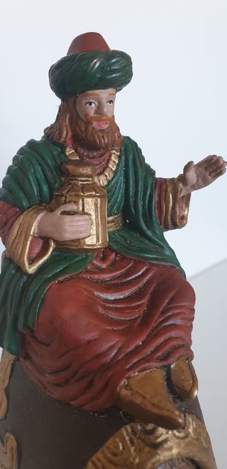 Figuras Reyes Magos y Pajes grandes