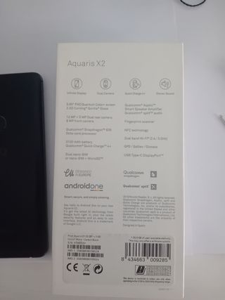 BQ Aquaris X2 32GB Negro