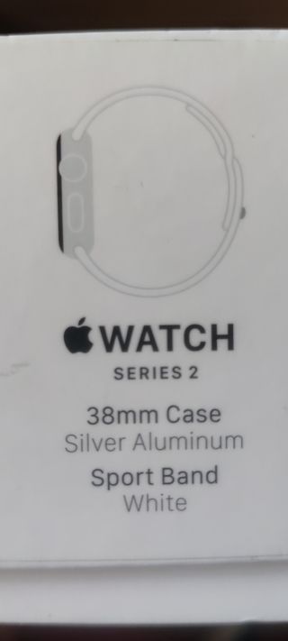Apple Watch Series  38mm Plata