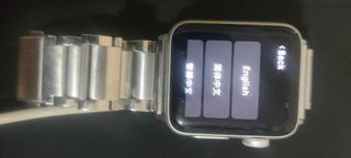 Apple Watch Series  38mm Plata