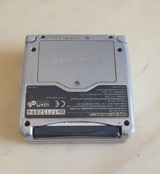 Nintendo Game Boy Advance SP Plata