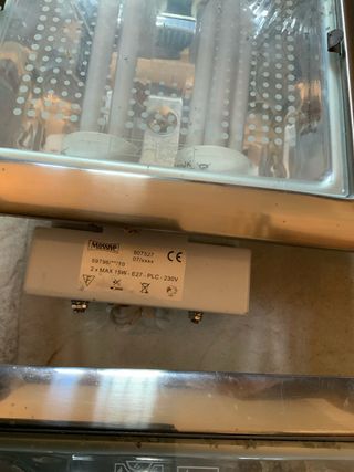 Faretti da soffitto argentati da incasso