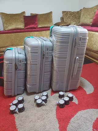 Conjunto 3 Maletas TAISAN Gris