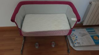 Minicuna colecho Chicco + colchón Ecus Kids