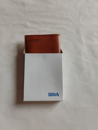 Cartera BBVA Marrón