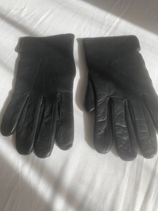 Guantes piel hombre