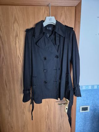 Cappotto impermeabile nero WGL