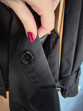 Cappotto impermeabile nero WGL