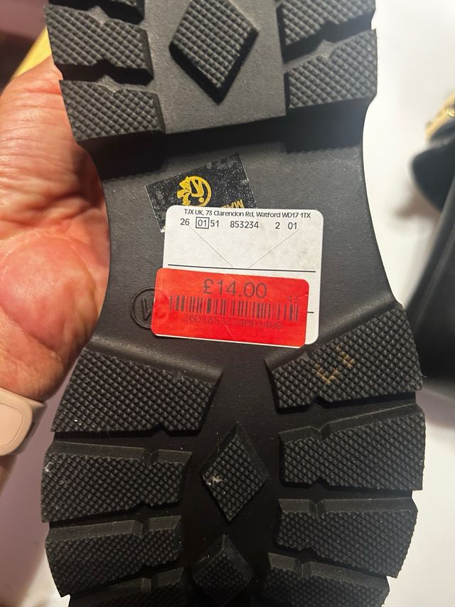 Mocasines negros niña talla 31