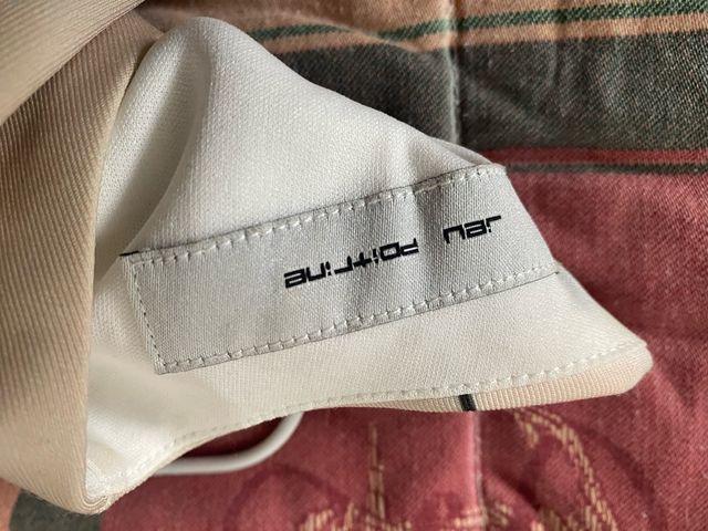 Vestido Alta Costura Beige Multicolor